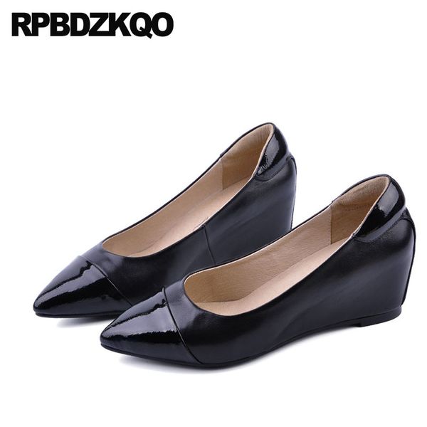 high heels hidden elegant pointed toe fashion genuine leather quality size 4 34 33 pumps office wedge shoes ladies 2020 black
high heels hidden elegant pointed toe fashion genuine leather quality size 4 34 33 pumps office wedge shoes ladies 2020 black