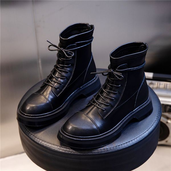 boots women's 2020 new autumn/winter short british wind thick-bottomed leather martin boots women's casual mid-barrel women's, Black
boots women's 2020 new autumn/winter short british wind thick-bottomed leather martin boots women's casual mid-barrel women's, Black