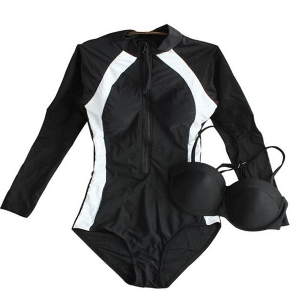 Women Long Sleeve One Piece Swimwear Sexy Push Up Female Swimsuit Sport Slim Underwire Bathing Suit Swimming Beach Wear 2019 New
Women Long Sleeve One Piece Swimwear Sexy Push Up Female Swimsuit Sport Slim Underwire Bathing Suit Swimming Beach Wear 2019 New