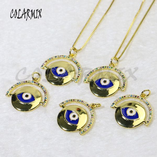 chains 10 pcs whirling pendants necklace blue eye summer colors crystal jewelry accessories for women 5664, Silver
chains 10 pcs whirling pendants necklace blue eye summer colors crystal jewelry accessories for women 5664, Silver