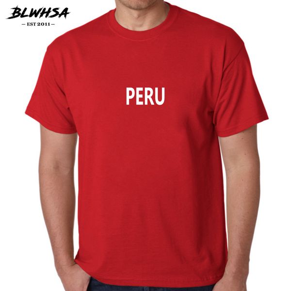 blwhsa peru letters print t shirts men casual short sleeve 100% cotton summer t-shirt for men peru cheer tshirt
blwhsa peru letters print t shirts men casual short sleeve 100% cotton summer t-shirt for men peru cheer tshirt