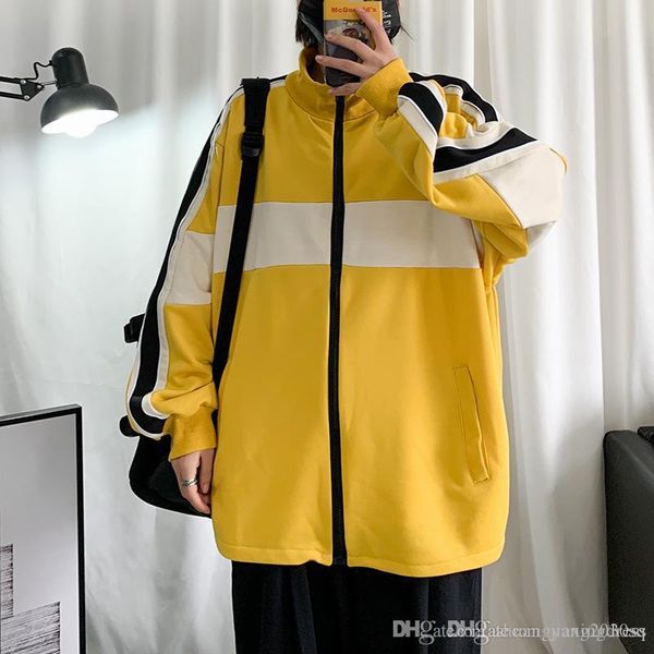 the new brand men jackets color-collage loose-fitting zipper jacket men and womens spring autumn ins trendy couple sports coat windbreaker, Black;brown
the new brand men jackets color-collage loose-fitting zipper jacket men and womens spring autumn ins trendy couple sports coat windbreaker, Black;brown