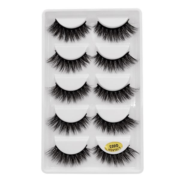 false eyelashes 5 pairs 3d mink hair soft fluffy wispy thick lashes handmade makeup tools
false eyelashes 5 pairs 3d mink hair soft fluffy wispy thick lashes handmade makeup tools