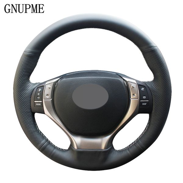 diy hand-stitched black artificial leather car steering wheel cover for rx270 rx350 es250 es300h gs250 gs300h
diy hand-stitched black artificial leather car steering wheel cover for rx270 rx350 es250 es300h gs250 gs300h