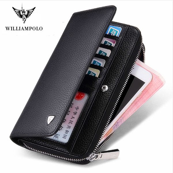 william polo leather wallet long business multi-functional large capacity zipper check card coin pocket men's hand bag, Red;black
william polo leather wallet long business multi-functional large capacity zipper check card coin pocket men's hand bag, Red;black