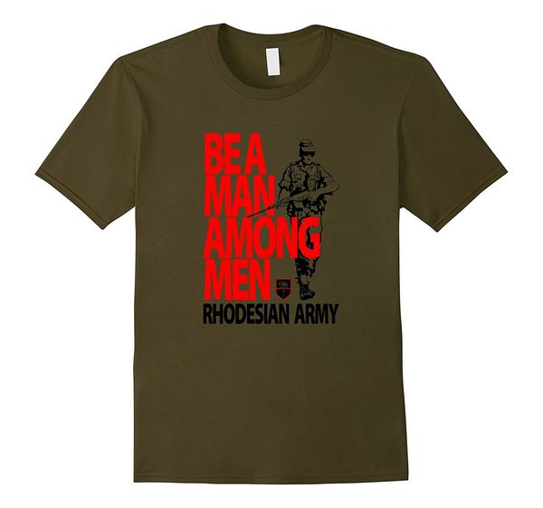 summer short sleeves fashiont short-sleeved print letters be a man among men rhodesian army custom printed t shirts
summer short sleeves fashiont short-sleeved print letters be a man among men rhodesian army custom printed t shirts