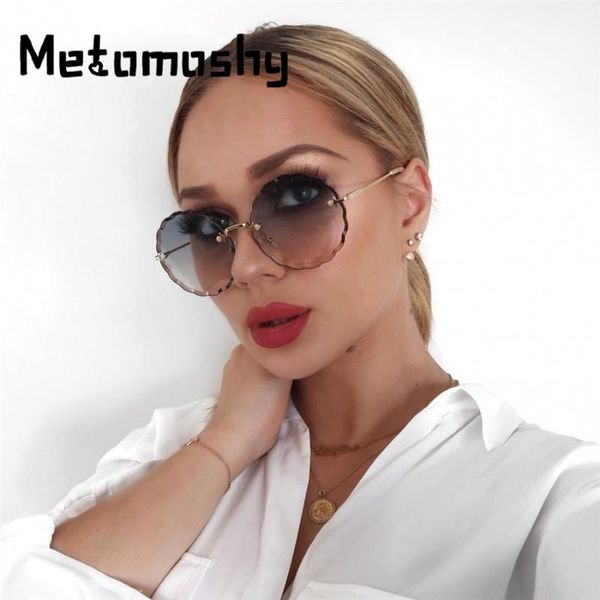 sunglasses summer round women brand designer rimless sun glasses ladies flower shaped shades clear ocean lenses lunettes de sol, White;black
sunglasses summer round women brand designer rimless sun glasses ladies flower shaped shades clear ocean lenses lunettes de sol, White;black
