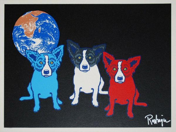 george rodrigue blue dog looking for the moon home decoration handpainted &hd print oil painting on canvas wall art canvas pictures 200914
george rodrigue blue dog looking for the moon home decoration handpainted &hd print oil painting on canvas wall art canvas pictures 200914