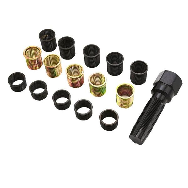16pcs m14x1.25 screw thread repair tools set m14 cylinder head helicoil for car vehicle auto special repair tools
16pcs m14x1.25 screw thread repair tools set m14 cylinder head helicoil for car vehicle auto special repair tools