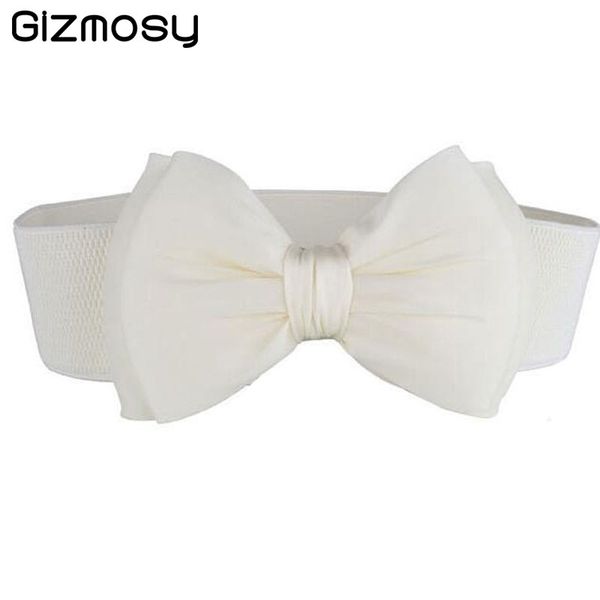 gizmosty 1 pcs women belt lace bowknot cummerbunds elastic bow wide stretch waistband waist belt 9 colors cotton belts sy048, Black;brown
gizmosty 1 pcs women belt lace bowknot cummerbunds elastic bow wide stretch waistband waist belt 9 colors cotton belts sy048, Black;brown