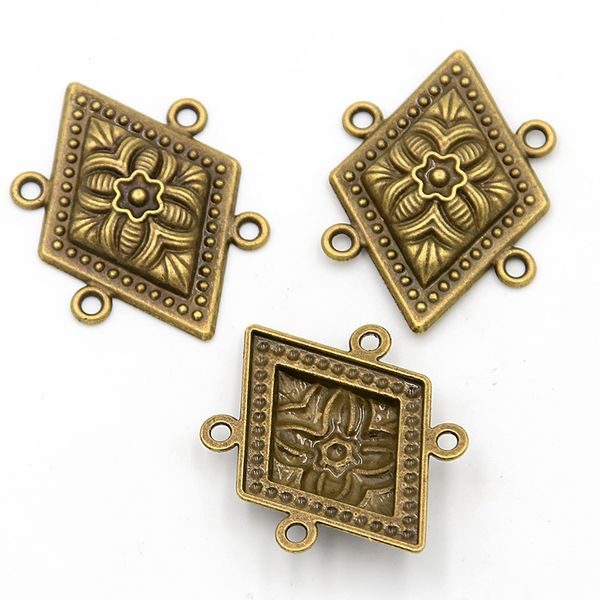 8pcs 31*43mm new product two color zinc alloy square flower porous connectors jewelry making diy handmade craft, Bronze;silver
8pcs 31*43mm new product two color zinc alloy square flower porous connectors jewelry making diy handmade craft, Bronze;silver