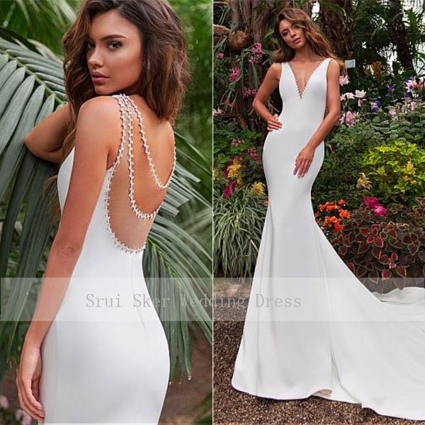 stunning tulle & satin v-neck neckline mermaid wedding dress with beadings illusion back court train bridal robe de mariage, Blue;red
stunning tulle & satin v-neck neckline mermaid wedding dress with beadings illusion back court train bridal robe de mariage, Blue;red