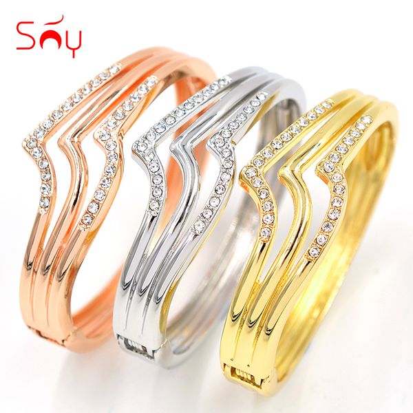 sunny jewelry trendy jewelry round bangle sets for women cubic zirconia bracelet for wedding gifts water drop findings, Black
sunny jewelry trendy jewelry round bangle sets for women cubic zirconia bracelet for wedding gifts water drop findings, Black