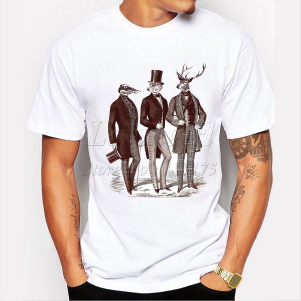2019 funny men's animal gentlemen design t-shirt funny tee cool
2019 funny men's animal gentlemen design t-shirt funny tee cool