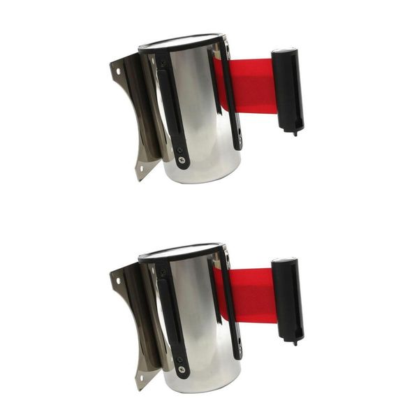 stanchion queue barrier wall mount crowd control retractable ribbon 2+5m red
stanchion queue barrier wall mount crowd control retractable ribbon 2+5m red