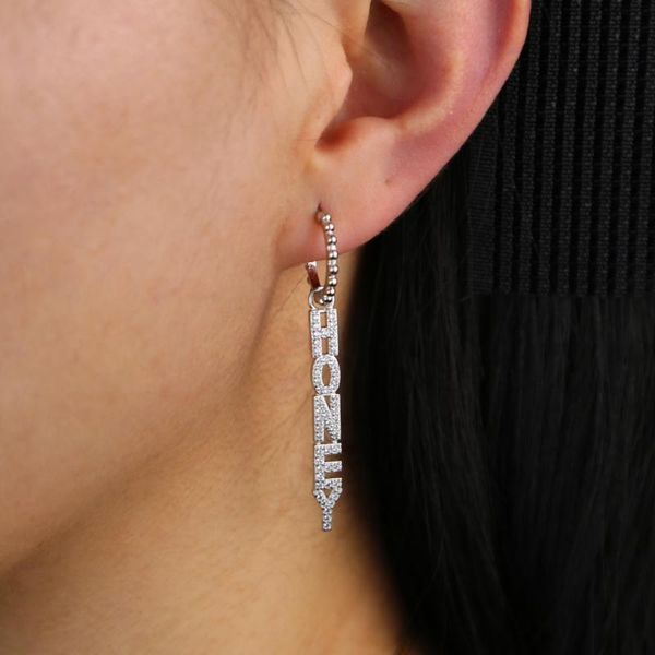 gold silver color honey letters earring pendant inset clear mini cz zircon handing on hook dangle earrings women fashion jewelry
gold silver color honey letters earring pendant inset clear mini cz zircon handing on hook dangle earrings women fashion jewelry