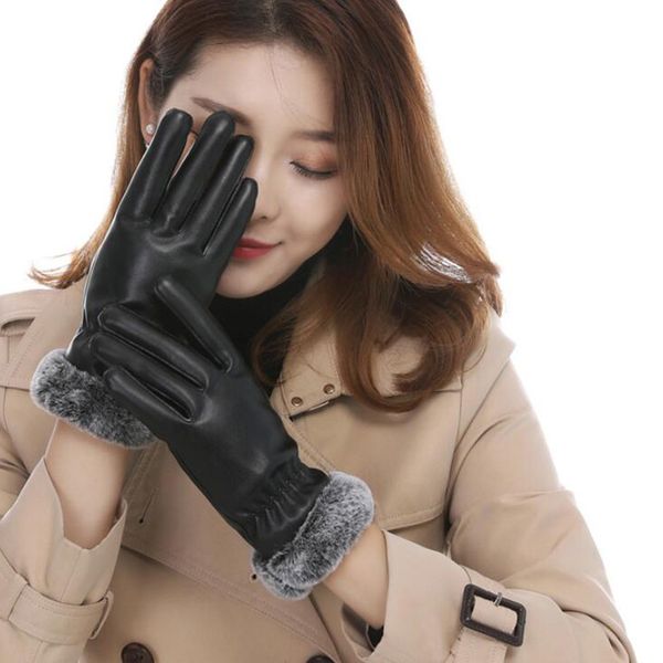 five fingers gloves winter women touch screen leather female cute dog faux rabit fur motorcycle warm glove velvet thicken driving e16, Blue;gray
five fingers gloves winter women touch screen leather female cute dog faux rabit fur motorcycle warm glove velvet thicken driving e16, Blue;gray