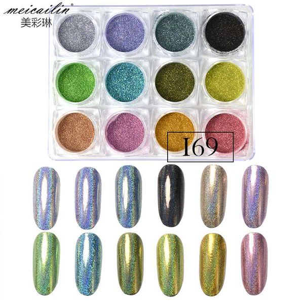12 colors/lot boutique 0.2mm super fine resistant melted holographic laser nail glitter powder polishing decorations for nails, Silver;gold
12 colors/lot boutique 0.2mm super fine resistant melted holographic laser nail glitter powder polishing decorations for nails, Silver;gold