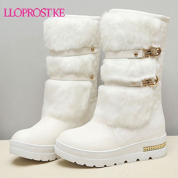 lloprost ke large size 34-43 women winter boots fashion hidden wedges warm fur shoes woman platform med-calf snow boots, Black
lloprost ke large size 34-43 women winter boots fashion hidden wedges warm fur shoes woman platform med-calf snow boots, Black