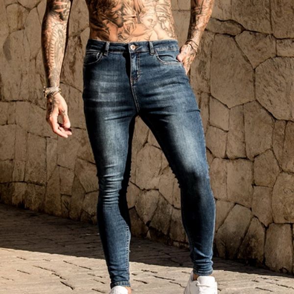 men's pants casual men fashion washed denim hip hop jeans streetwear slim fit stretch biker male pencil trouser, Black
men's pants casual men fashion washed denim hip hop jeans streetwear slim fit stretch biker male pencil trouser, Black