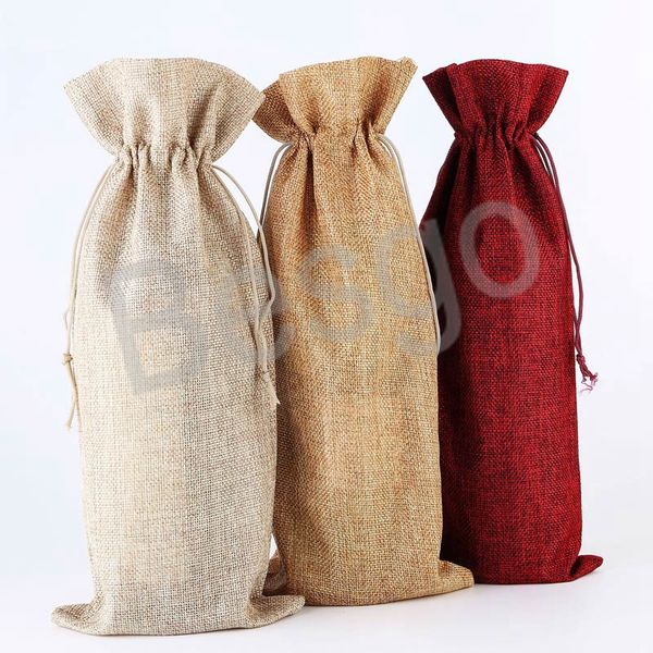 dust-proof wine bottle covers imitation linen drawstring wine bottle bags christmas dinner table decorations red wine storage bag bh4140 wxm
dust-proof wine bottle covers imitation linen drawstring wine bottle bags christmas dinner table decorations red wine storage bag bh4140 wxm