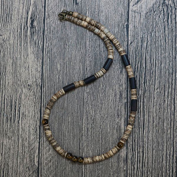 chokers fashion vintage rustic tribal black sandal wood necklace men tiger eye stone for beads jewelry gift him co-20, Golden;silver
chokers fashion vintage rustic tribal black sandal wood necklace men tiger eye stone for beads jewelry gift him co-20, Golden;silver