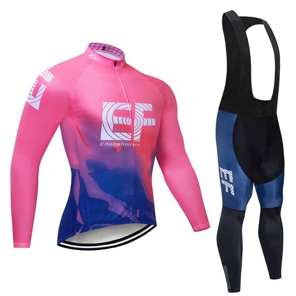 2020 spring/autumn pink ef cycling jersey bib set men's long sleeves mtb bike clothes suit bicycle outdoor clothing, Black;blue
2020 spring/autumn pink ef cycling jersey bib set men's long sleeves mtb bike clothes suit bicycle outdoor clothing, Black;blue