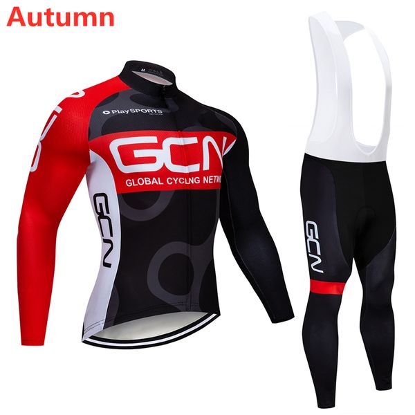 tour de france 2020 pro team gcn autumn cycling jersey kit men/women long sleeve cycling clothing bib pants kit ropa ciclismo, Black;red
tour de france 2020 pro team gcn autumn cycling jersey kit men/women long sleeve cycling clothing bib pants kit ropa ciclismo, Black;red
