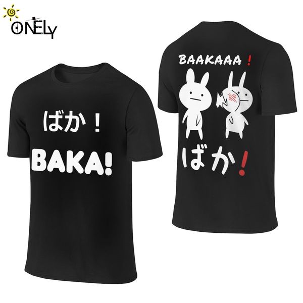 double-sided good cotton anime otaku baka tee shirt for man unique design quality classic round neck t shirt
double-sided good cotton anime otaku baka tee shirt for man unique design quality classic round neck t shirt