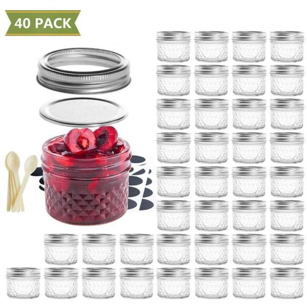 40 pcs 120ml glass mason jars small glass bottle caviar salad sauce airtight kitchen container for jelly sauce candy baby
40 pcs 120ml glass mason jars small glass bottle caviar salad sauce airtight kitchen container for jelly sauce candy baby