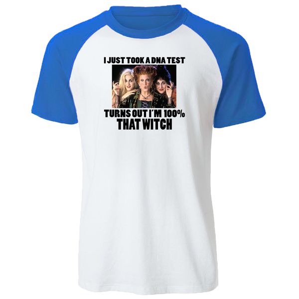 hocus pocus t-shirt i just took a dna test turns out i'm 100% that witch t shirt cotton men raglan short sleeve tee shirt
hocus pocus t-shirt i just took a dna test turns out i'm 100% that witch t shirt cotton men raglan short sleeve tee shirt