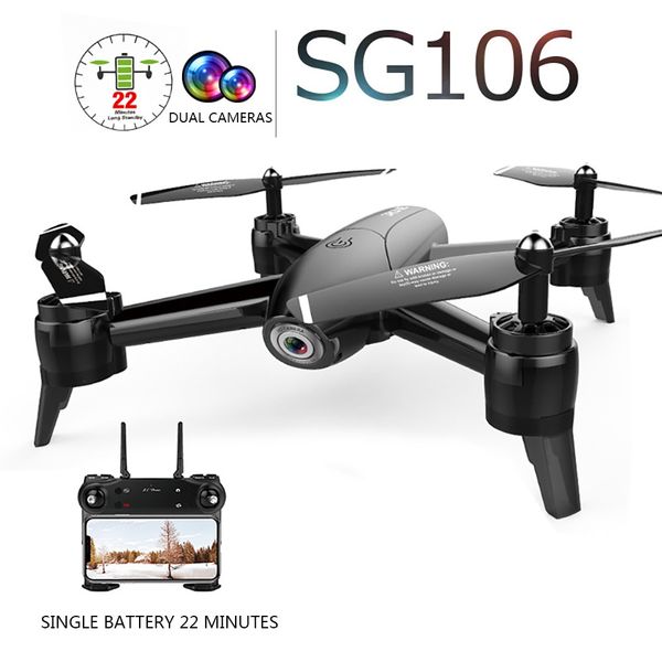 drone sg106 wifi fpv rc drone 4k camera optical flow 1080p hd dual camera aerial video rc quadcopter aircraft quadrocopter toys
drone sg106 wifi fpv rc drone 4k camera optical flow 1080p hd dual camera aerial video rc quadcopter aircraft quadrocopter toys