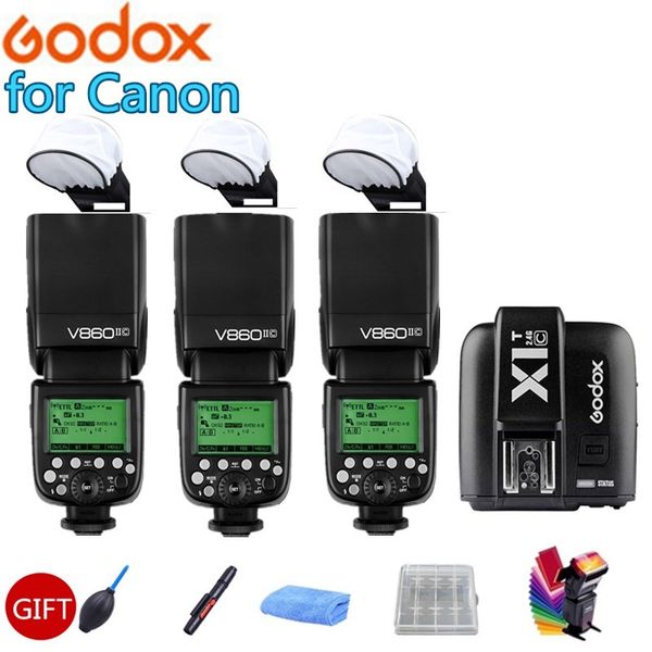 3x godox v860ii-c v860iic speedlite flash 2.4g gn60 hssl flash light + x1t-c trigger transmitter for dsrl camera
3x godox v860ii-c v860iic speedlite flash 2.4g gn60 hssl flash light + x1t-c trigger transmitter for dsrl camera
