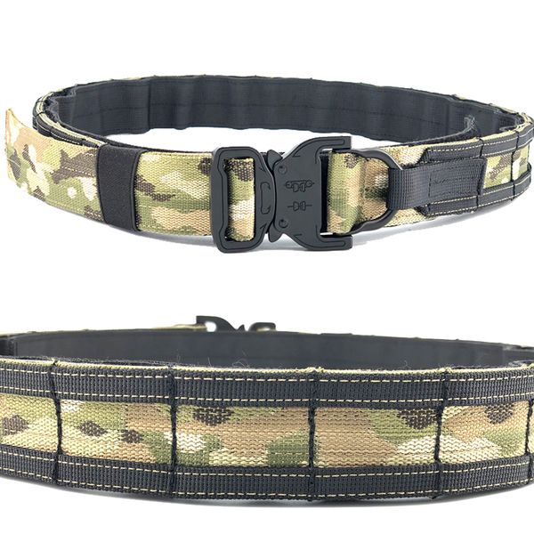 waist support tactical belt shooting molle battle multicam army outdoor hunting double layer 1.5in wide fighter, Black;gray
waist support tactical belt shooting molle battle multicam army outdoor hunting double layer 1.5in wide fighter, Black;gray