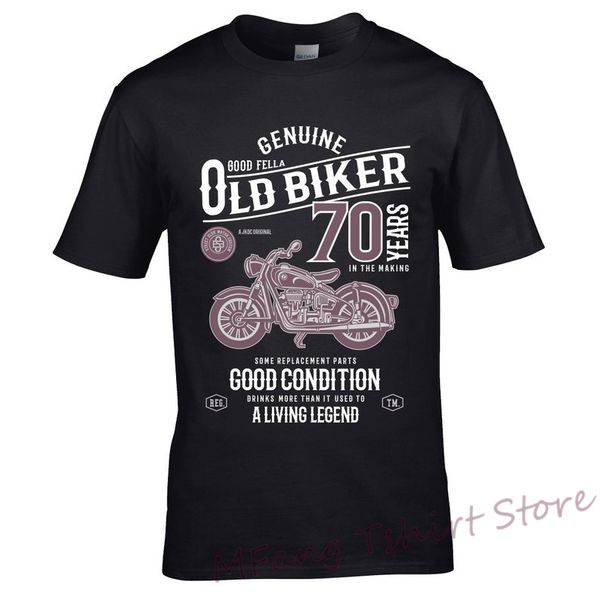 funny 70 year old biker retro style classic motorbike motif for 70th birthday anniversary gift men black t-shirt top
funny 70 year old biker retro style classic motorbike motif for 70th birthday anniversary gift men black t-shirt top