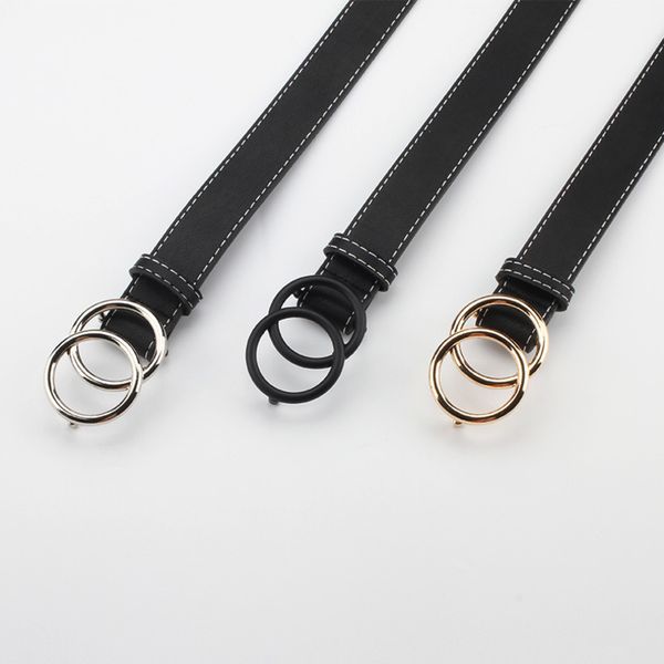 double ring buckle vintage decorative casual tighten all-match lightweight long women belt solid holes, Black;brown
double ring buckle vintage decorative casual tighten all-match lightweight long women belt solid holes, Black;brown