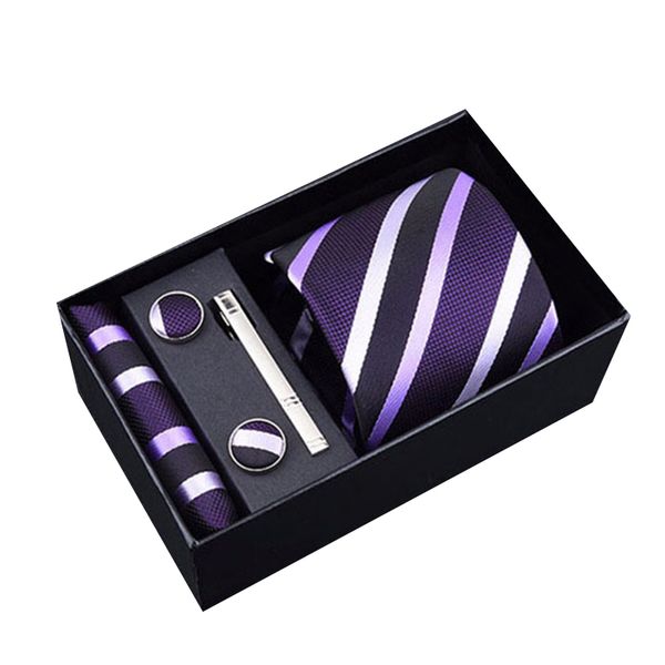 wedding men`s tie jacquard woven 8cm necktie hanky cufflinks tie clip set for formal dress accessories men classic bow, Black;gray
wedding men`s tie jacquard woven 8cm necktie hanky cufflinks tie clip set for formal dress accessories men classic bow, Black;gray