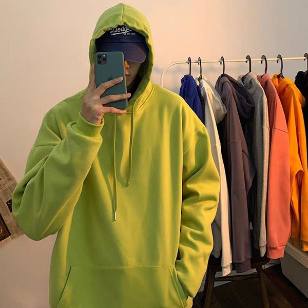 solid color men's loose large style trendy hooded spring and autumn coat sweatersweater sweater 2020 new couple coat for women ayro2, Black
solid color men's loose large style trendy hooded spring and autumn coat sweatersweater sweater 2020 new couple coat for women ayro2, Black