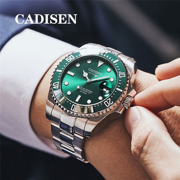 wristwatches cadisen design mens watches automatic watch men stainless steel waterproof business sport mechanical wristwatch, Slivery;brown
wristwatches cadisen design mens watches automatic watch men stainless steel waterproof business sport mechanical wristwatch, Slivery;brown