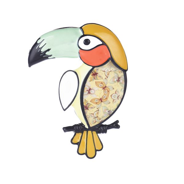 brooch of enamel animal brooch suitable for women retro black parrot bird beedle women children bouquet wedding handmade brooches, Gray
brooch of enamel animal brooch suitable for women retro black parrot bird beedle women children bouquet wedding handmade brooches, Gray