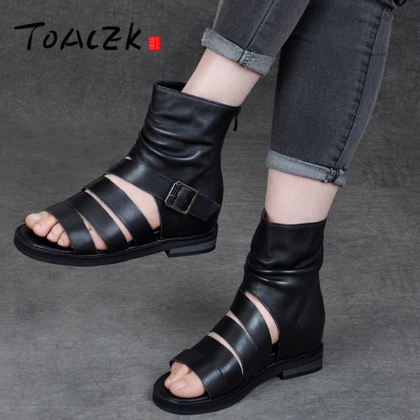 summer fish beak shoes, low heel leather english sandals, handsome high help roman shoes, soft bottom summer casual women's shoe, Black
summer fish beak shoes, low heel leather english sandals, handsome high help roman shoes, soft bottom summer casual women's shoe, Black