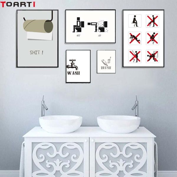 toilet note poster wash hands brush teeth canvas painting prints home decor for bathroom washroom wall picture art
toilet note poster wash hands brush teeth canvas painting prints home decor for bathroom washroom wall picture art