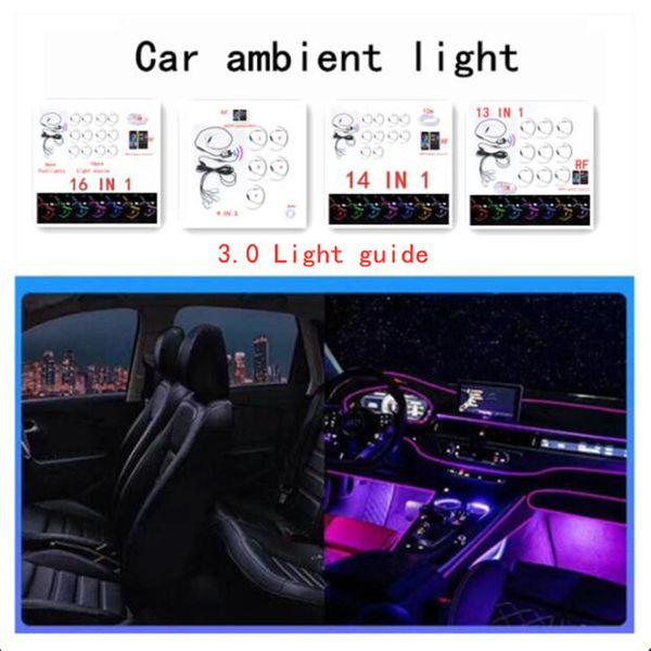 universal rgb ambient led 8m car interior decor 3.0 fiber optical strip light by app control 12v decorative atmosphere lamps
universal rgb ambient led 8m car interior decor 3.0 fiber optical strip light by app control 12v decorative atmosphere lamps