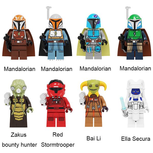 educational space wars mini action figure mandalorian zakus red stormtrooper bai li ella secura building blocks toy
educational space wars mini action figure mandalorian zakus red stormtrooper bai li ella secura building blocks toy