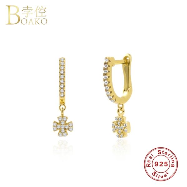 boako s925 sterling silver trendy bling zircon hoop earrings for engagement birthday gifts fine jewelry pendientes oorbellen, Golden;silver
boako s925 sterling silver trendy bling zircon hoop earrings for engagement birthday gifts fine jewelry pendientes oorbellen, Golden;silver