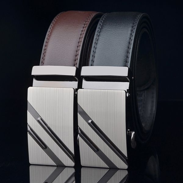 adjustable length automatic buckle men buckle leather designer high-quality fashion brand male business male belts, Black;brown
adjustable length automatic buckle men buckle leather designer high-quality fashion brand male business male belts, Black;brown