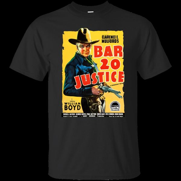 bar 20 justice hopalong cassidy william boyd western cowboy pistol movie cool casual pride t shirt men fashion
bar 20 justice hopalong cassidy william boyd western cowboy pistol movie cool casual pride t shirt men fashion