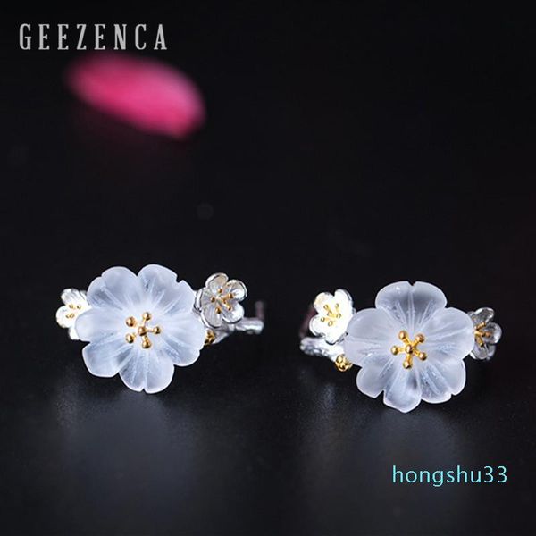 Hot Sale 925 Sterling Silver Crystal Flower Stud Earrings Fine Jewelry for Women Aestheticism Plum Blossom Simple Vintage Earring Party
Hot Sale 925 Sterling Silver Crystal Flower Stud Earrings Fine Jewelry for Women Aestheticism Plum Blossom Simple Vintage Earring Party