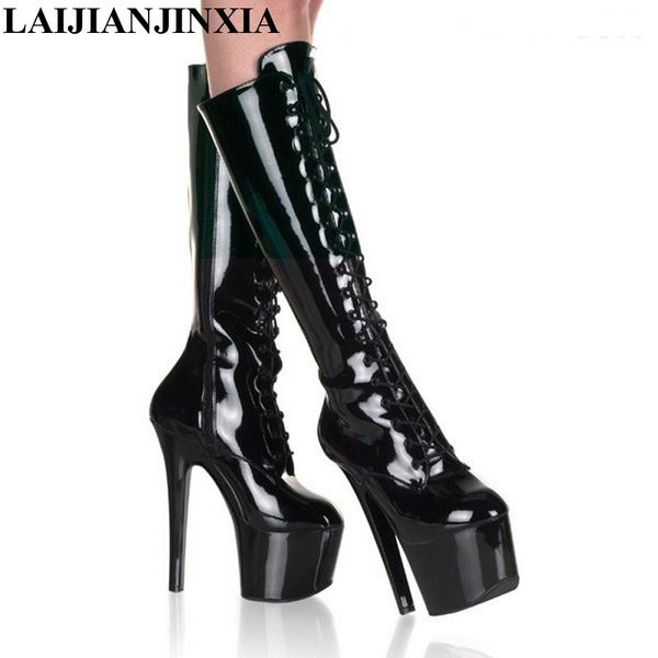 laijianjinxia new 17cm fashion motorcycle boots dancing shoes, breathable leather material, size 34-46, knee-high boots, Black
laijianjinxia new 17cm fashion motorcycle boots dancing shoes, breathable leather material, size 34-46, knee-high boots, Black