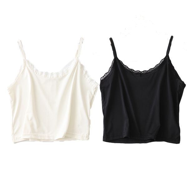 camisoles & tanks camisole women underwear short type halter vest 2021 summer girls tank sleeveless t shirt, lace, soft breathable, Black;white
camisoles & tanks camisole women underwear short type halter vest 2021 summer girls tank sleeveless t shirt, lace, soft breathable, Black;white